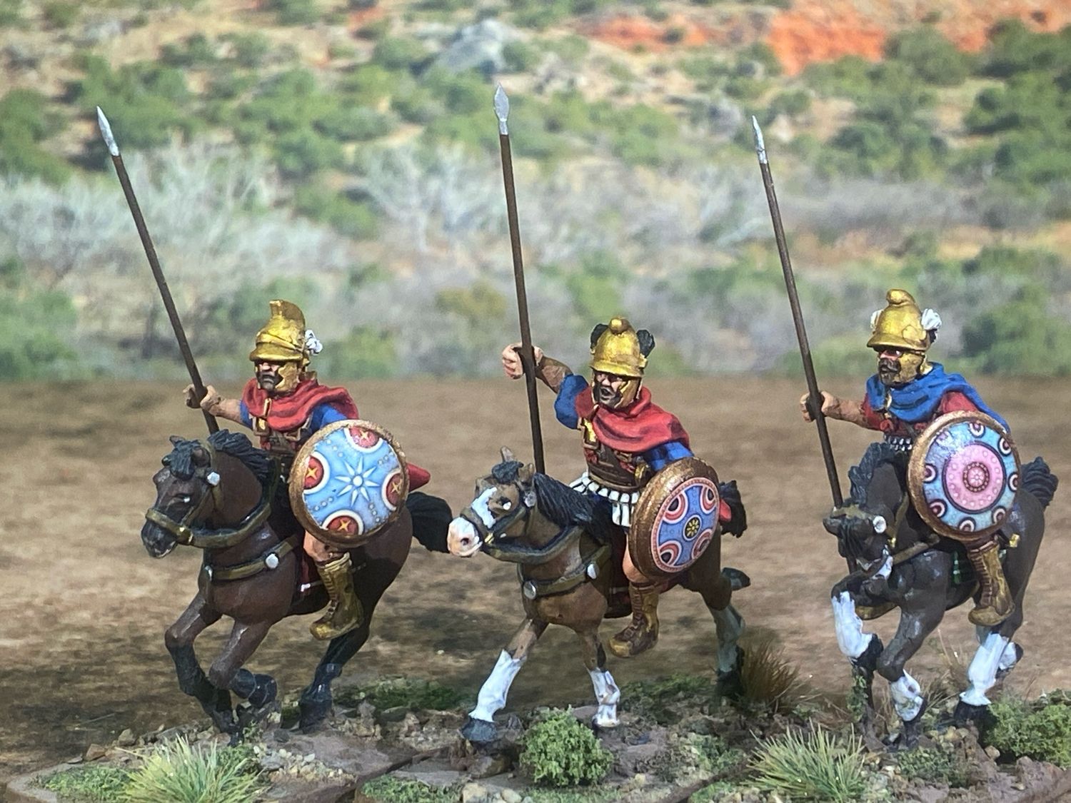 PYR13 Royal Guard Heavy cavalry in Mixed Scale and Linothorax PYR13 Royal Guard Heavy cavalry in Mixed Scale and Linothorax
