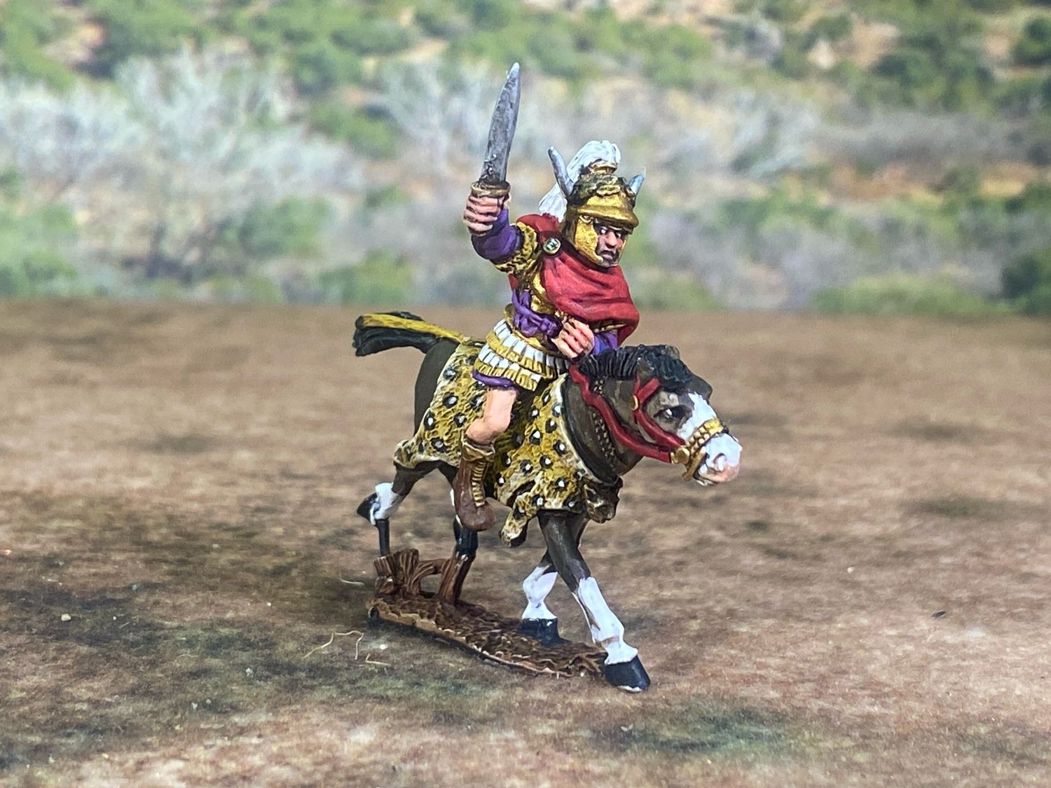 PYR31a King Pyrrhus On Horse