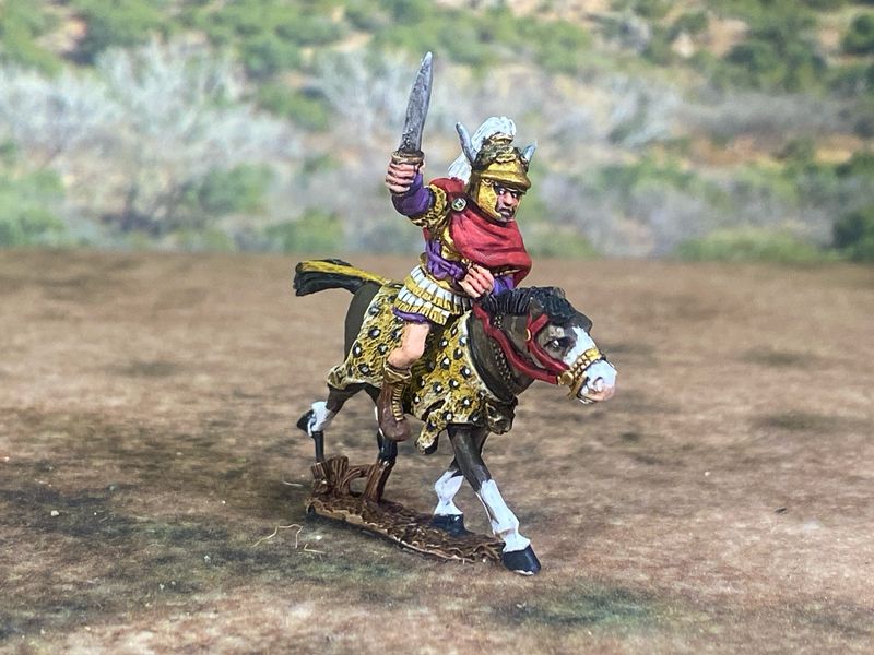 PYR31a King Pyrrhus On Horse