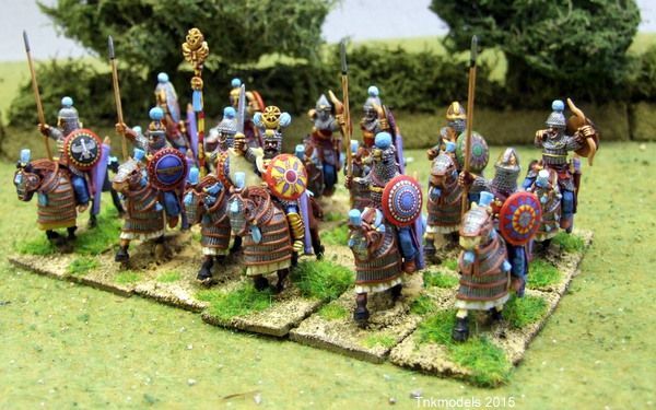 UD SA2 Sassanid Cataphract Cavalry Unit- Mixed Lance And Archers UD SA2 Sassanid Cataphract Cavalry Unit- Mixed Lance And Archers