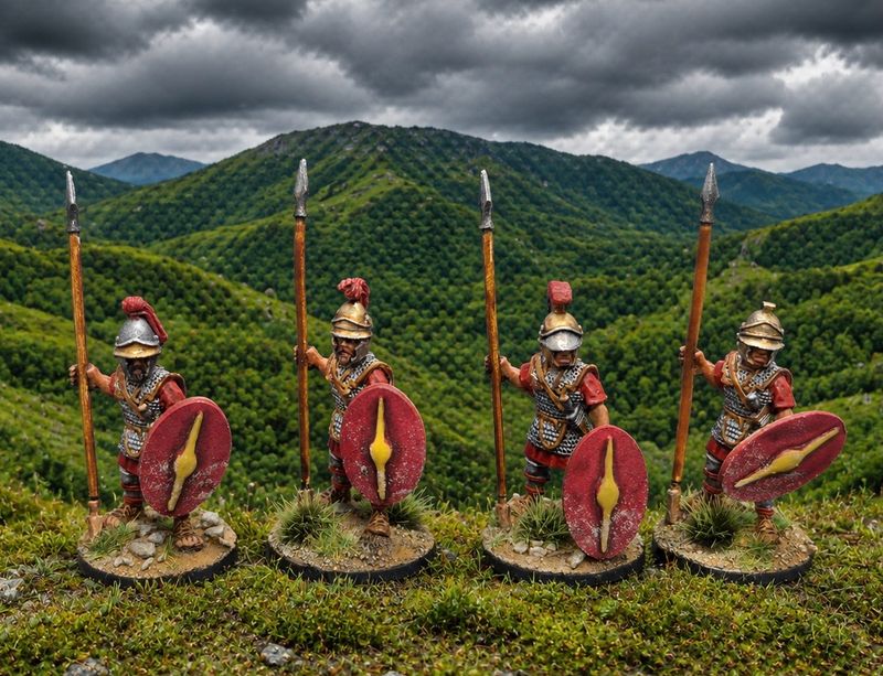 THOR02 Thorakitai With Hellenistic Helmets
