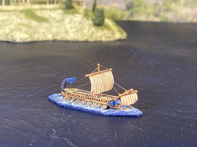 AN9 Trireme Aphract, Early
