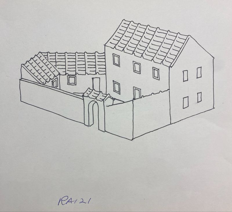 RA121 House And Courtyard