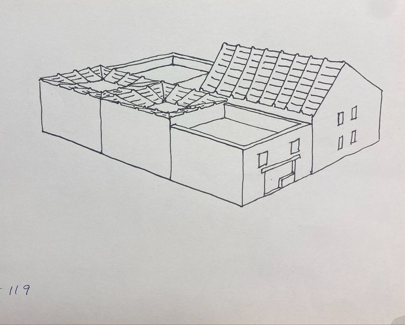RA119 Block Of 5 Buildings
