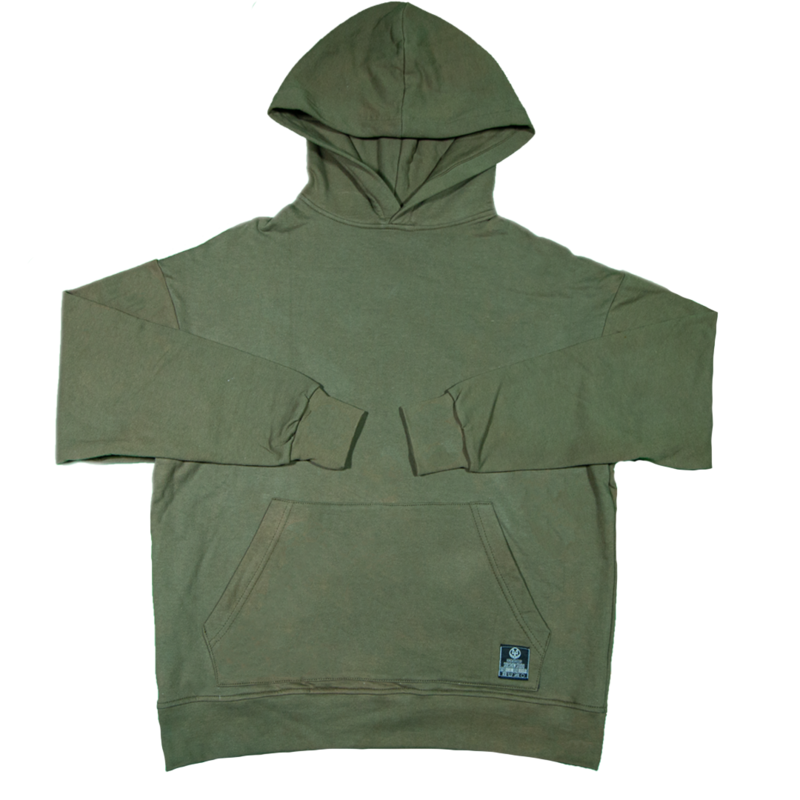 Handworked Hoody (CAROL GREEN)
