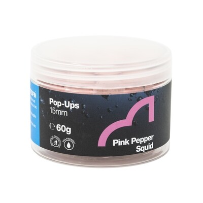Pink Pepper Squid Pop-Ups 15mm