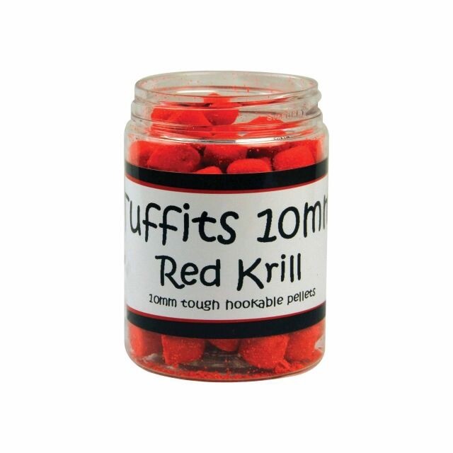 Bag’em Tuffits 10mm Red Krill Hookers 100ml 