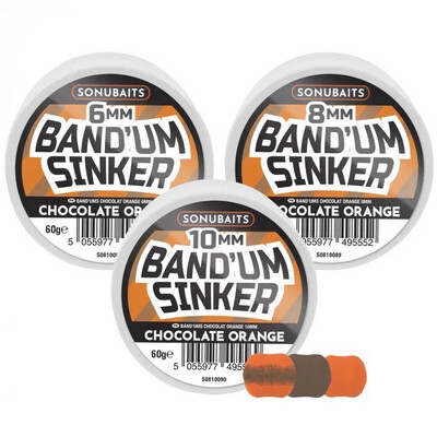 Sonubaits Bandum Sinkers Chocolate Orange 8mm