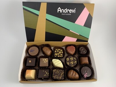 Caixa Andreví 15 bombons