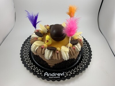 MONA DE NATA, TRUFA I CREMA CREMADA