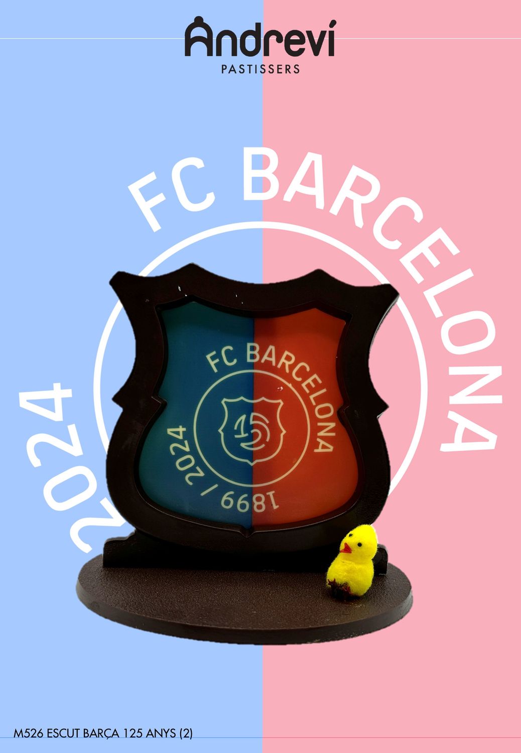 ESCUT BARÇA 125 ANYS