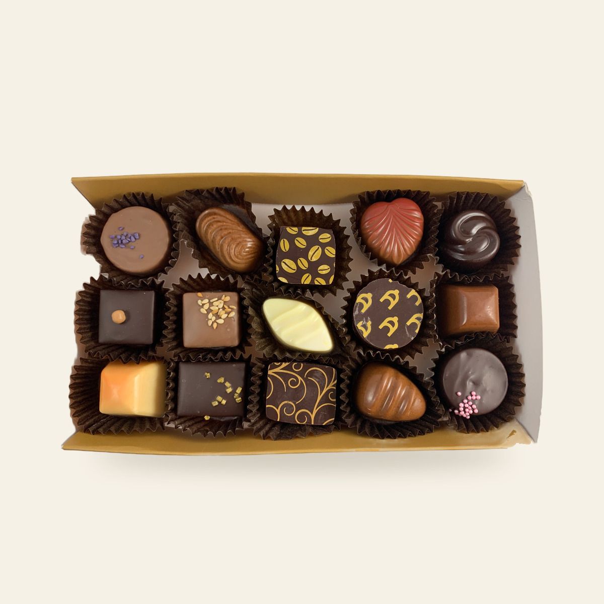 Caixa Andreví 15 bombons