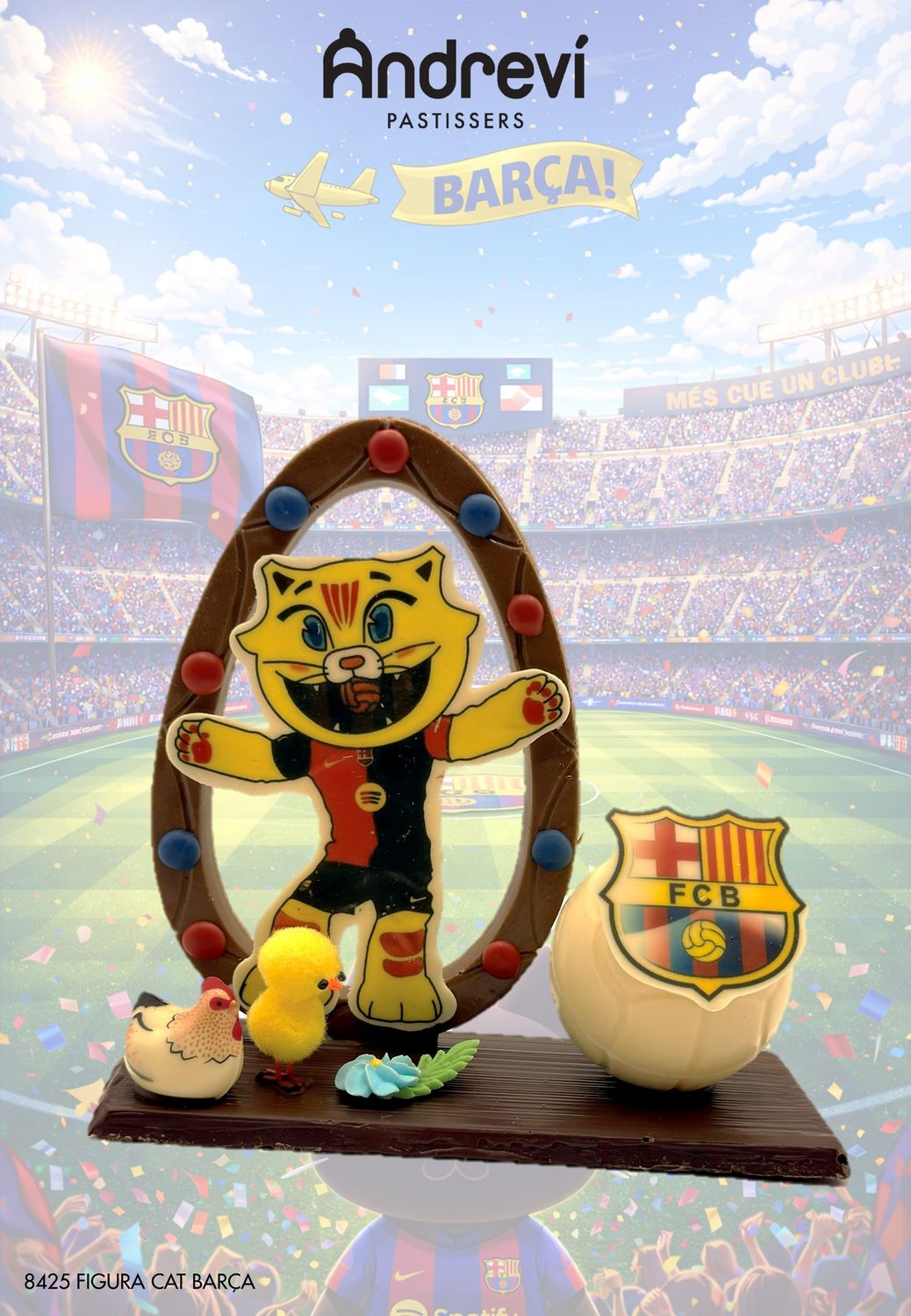 FIGURA CAT BARÇA