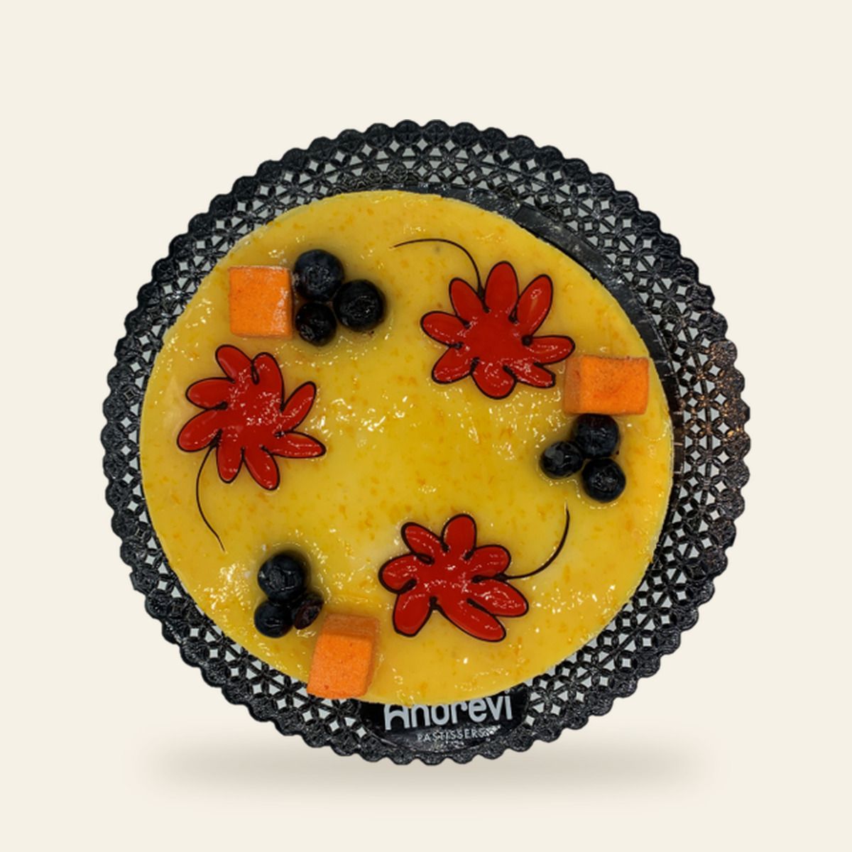 Pastís Mousse de Taronja i Trufa