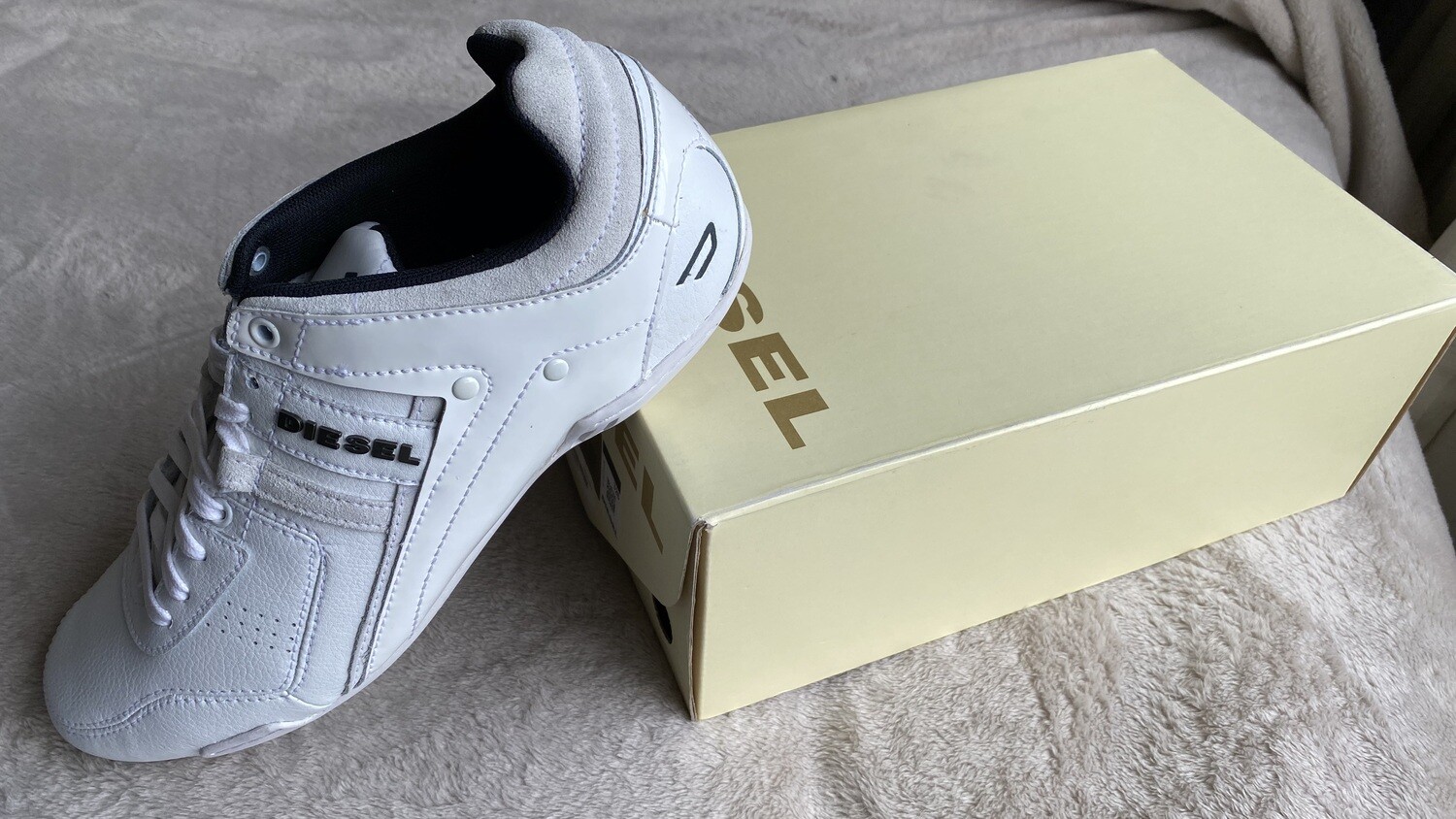 ZAPATILLAS DIESEL KORBIN II, COLOR BLANCO, TALLAS 41