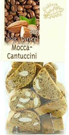 Dinkel-Cantuccini Mocca 100g BIO