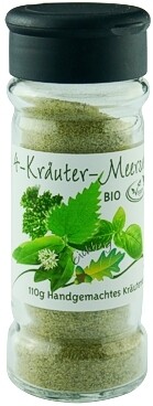4-Kräuter-Meersalz 110g BIO