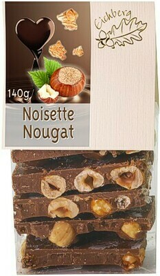 Bruchschokolade Noisette-Nougat 140g