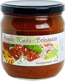 Angus Rinds-Bolognese BIO 400g / 2 Portionen