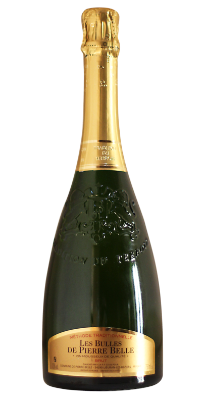0,75l Bulles de Pierre Belles, Vin mousseux de qualité, Méthode Traditionnel