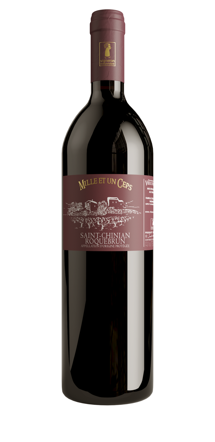 0,75l 1001 Ceps, Domaine du vieux chai, AOP St. Chinian-Roquebrun 2021