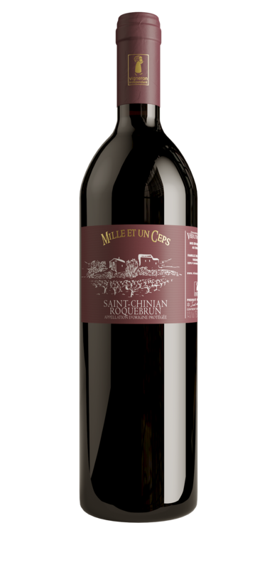 0,75l 1001 Ceps, Domaine du vieux chai, AOP St. Chinian-Roquebrun 2021