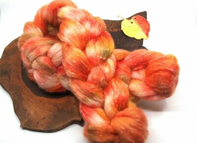 Tweed Kammzug | Kürbis Paprika Gemüse