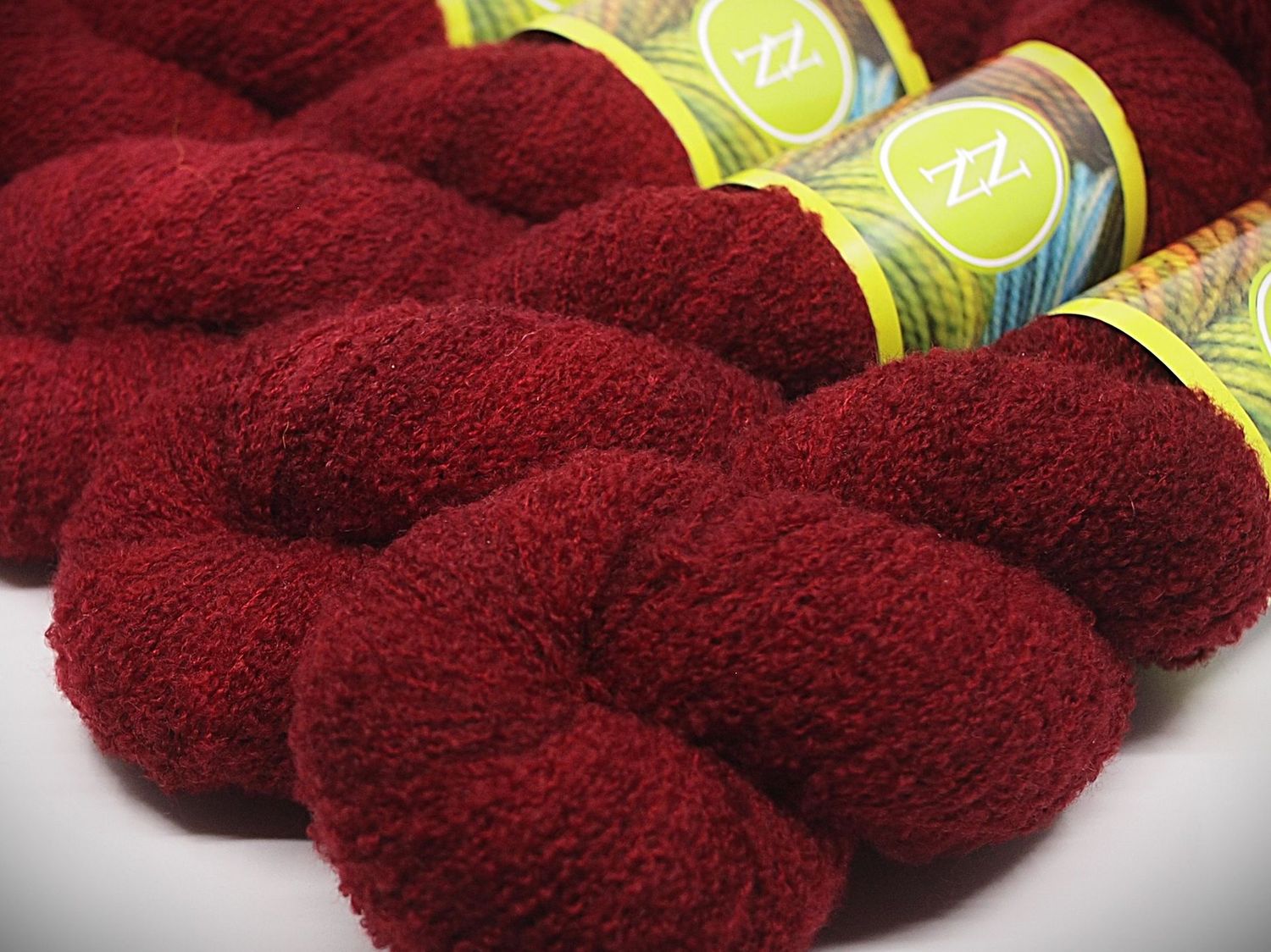 Bouclé Merino  450 | Scharlach