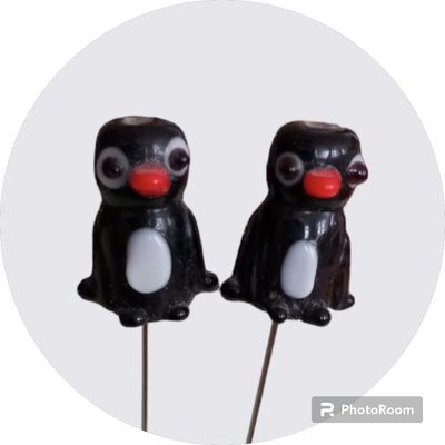 Klöppel-Umstecknadel - Pinguin | gebraucht Klöppel-Umstecknadel - Pinguin | gebraucht