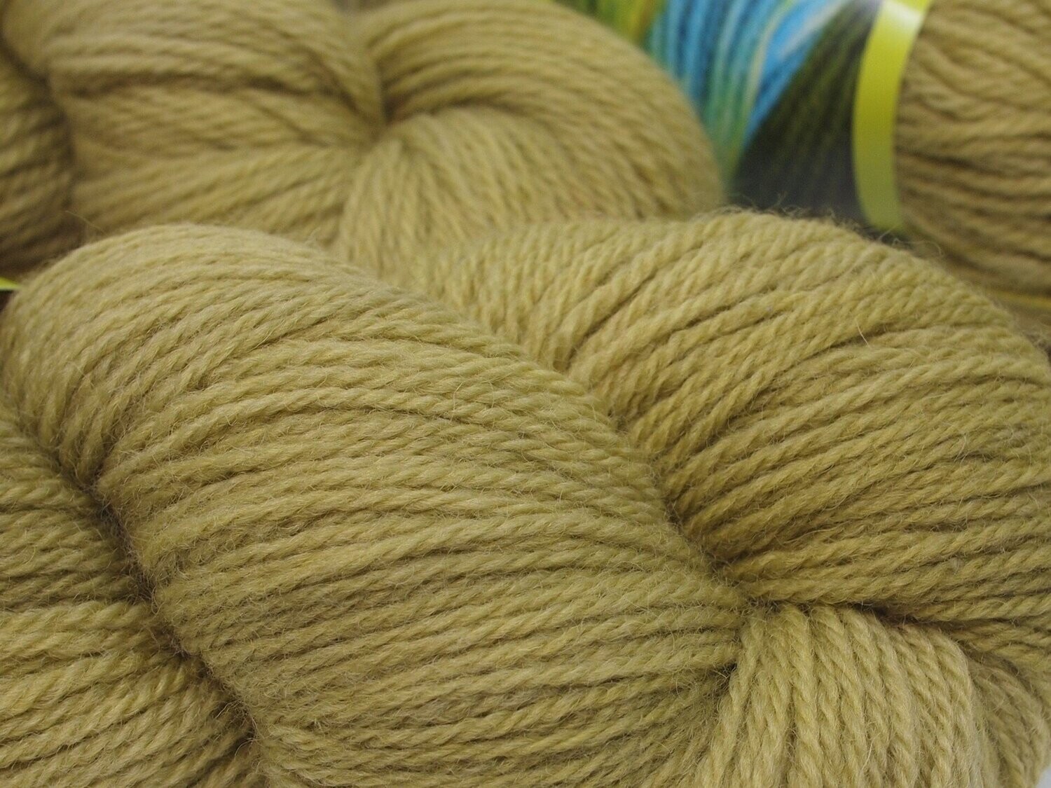 Schurwolle DK | Zartgrün/Olive