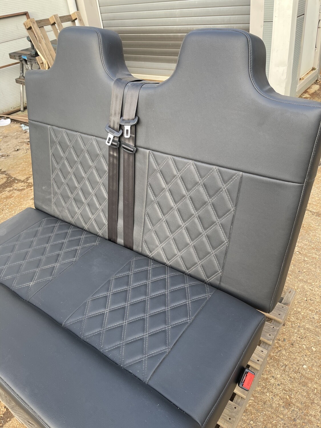 M1 Tested 3/4 Rock n Roll Bed fully Upholstered