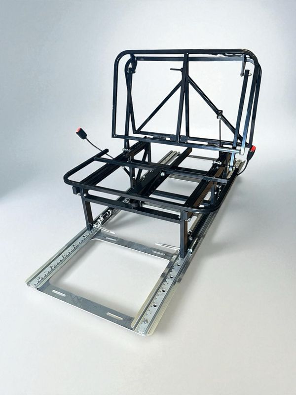 M1 3/4 BED FRAME AND SLIDE RAILS