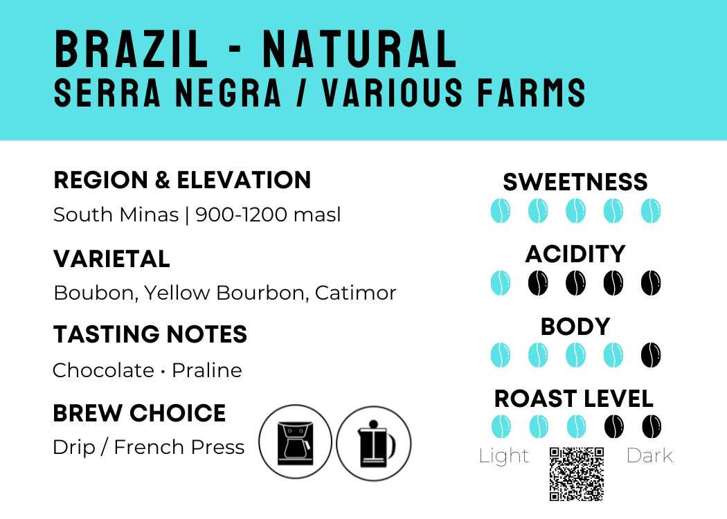 Wholesale - Brazil - Natural  | Serra Negra