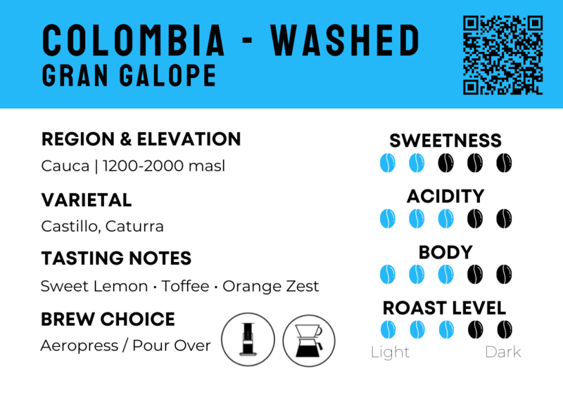 Colombia - Washed | Gran Galope