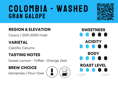 Colombia - Washed | Gran Galope