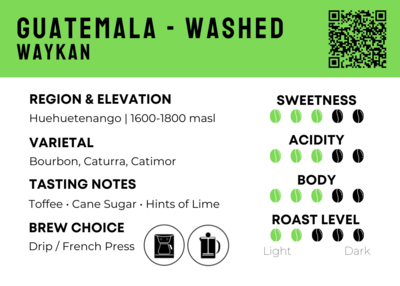 Guatemala - Washed  Waykan