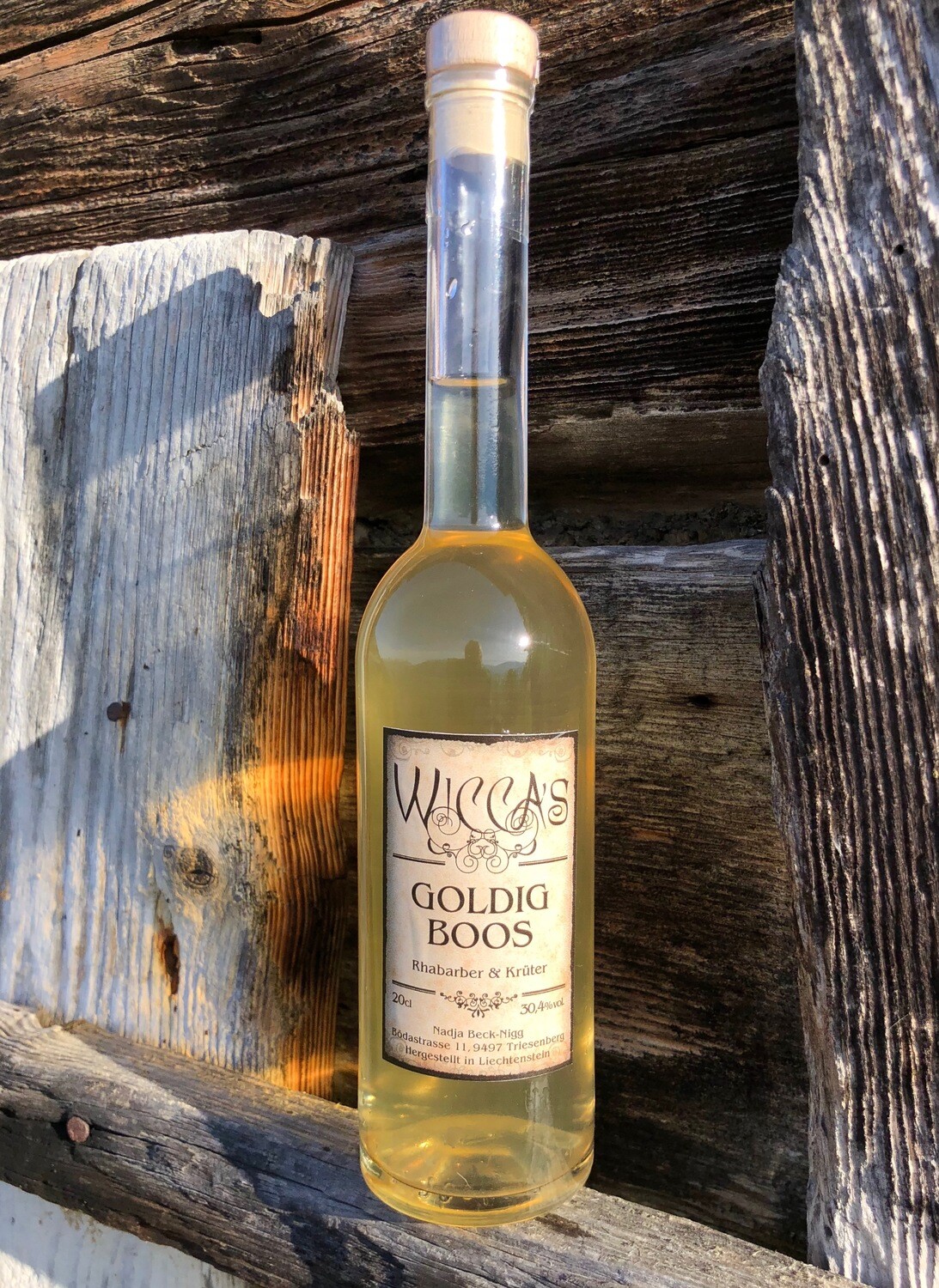 Goldig Boos „Rhabarber &amp; Krüter“