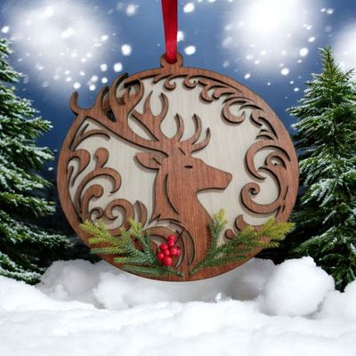 Reindeer Door Hanger