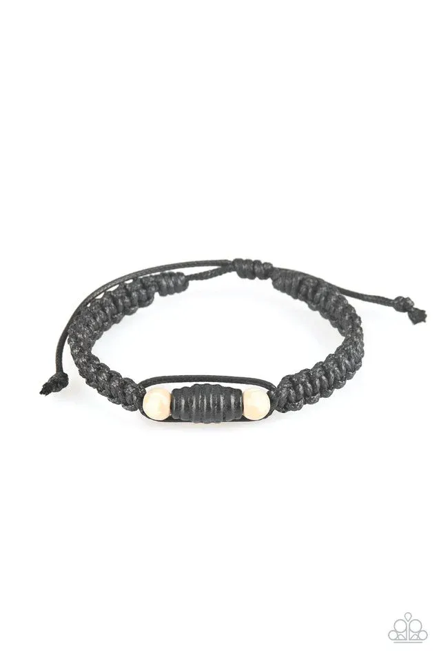 Tiki Traveler Black Bracelet
