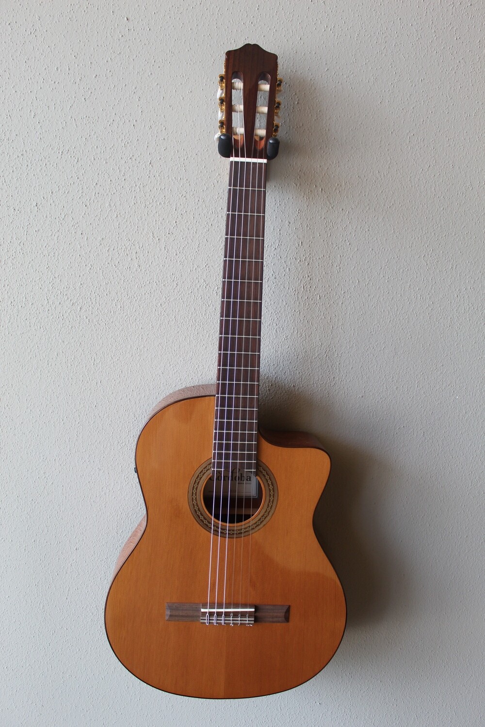 Cordoba C5-CE Acoustic/Electric Cedar Top Classical Guitar with Gig Bag