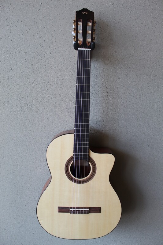 Cordoba C5-CE Acoustic/Electric Spruce Top Classical Guitar with Gig Bag