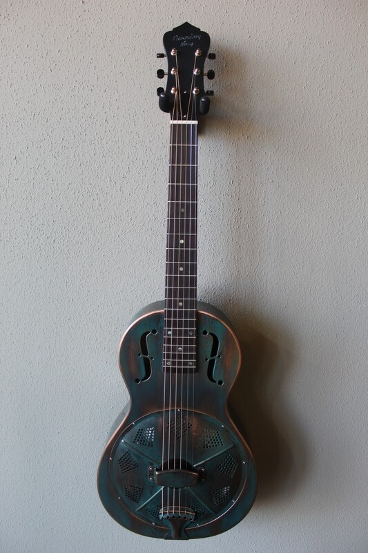 Recording King RM-993-VG Metal Body Parlor Resonator Guitar