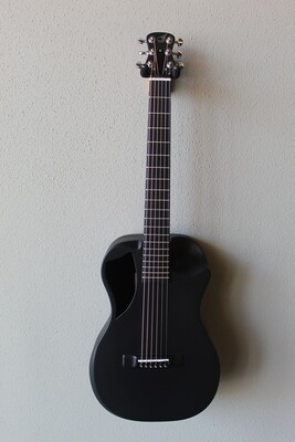 Journey OF660 Overhead Carbon Fiber Acoustic/Electric Travel Guitar - Black Matte
