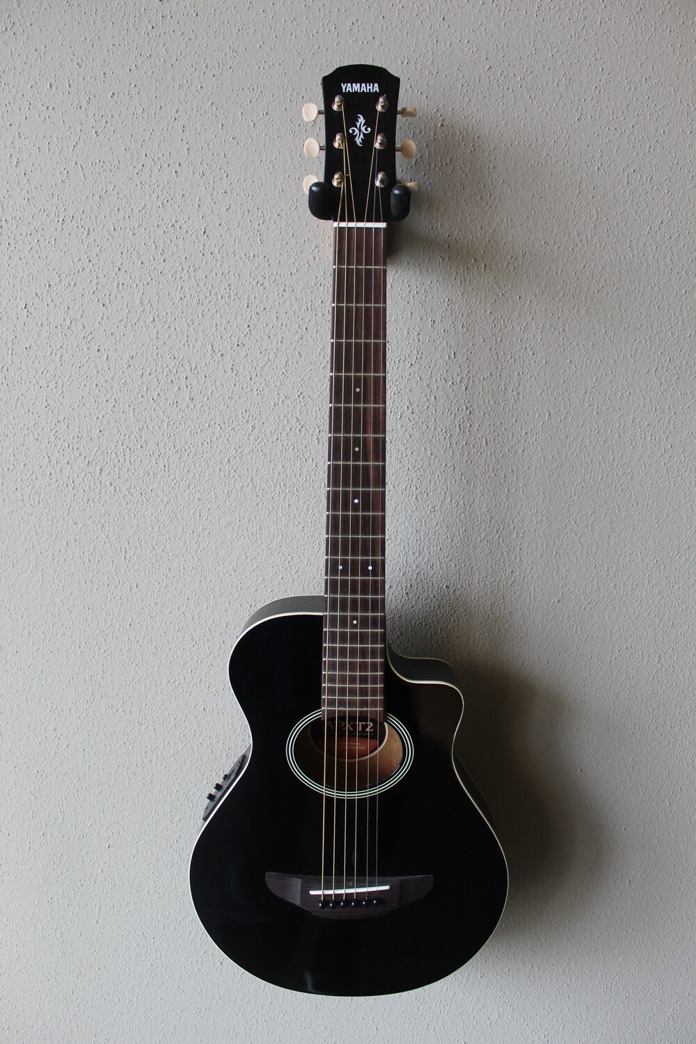 Yamaha APXT2 3/4 Size Steel String Acoustic/Electric Guitar with Gig Bag - Black