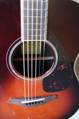 Yamaha FS830 Concert Steel String Acoustic Guitar with Gig Bag