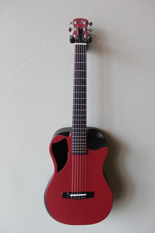 Journey OF660M Overhead Carbon Fiber Acoustic/Electric Travel Guitar - Maroon Matte