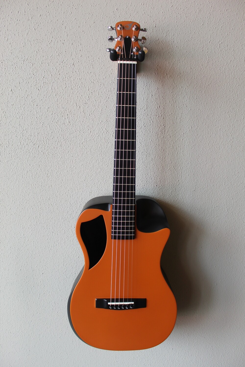 Journey OF660 Overhead Carbon Fiber Acoustic/Electric Travel Guitar - Orange Matte