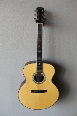 Used 1997 Larrivee J10 (J-10) Jumbo Acoustic/Electric Guitar with Hard Case
