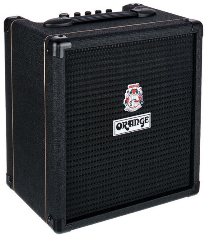 Orange Crush Bass 25 8" 25 Watt Bass Guitar Combo Amplifier - Black
