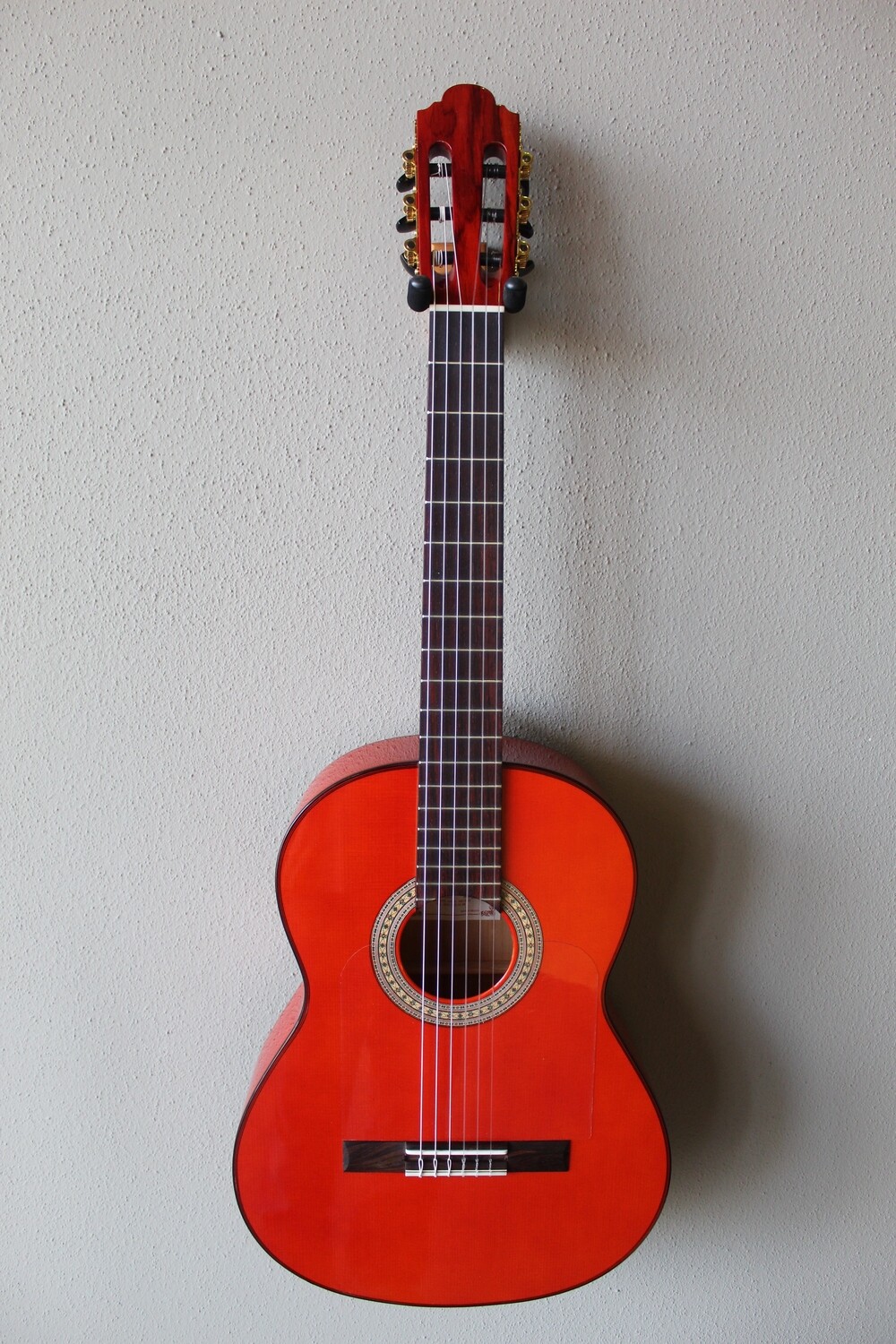 Marlon (Francisco) Navarro Flamenco Blanca Guitar - Red Stain